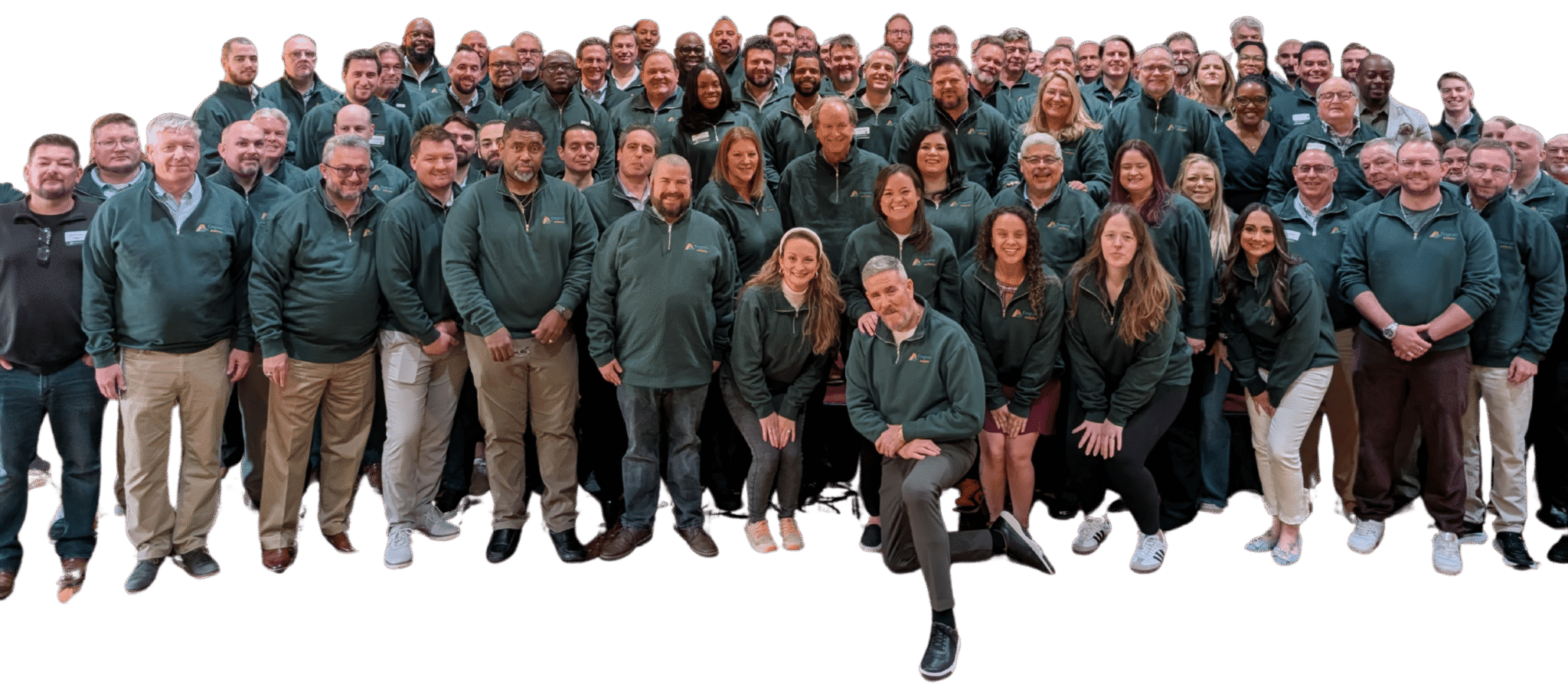 Cogent's team, whole group shot